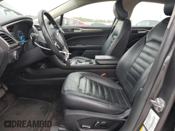 2017 Ford Fusion SE with VIN 3FA6P0H98HR120168, listed as a Copart auction lot 51760235 with 124,791 mi miles and Salvage Title. Bid and sale history available at DreamBid. Image 7.