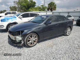 2007 Lexus IS 350 with VIN JTHBE262575014549, listed as a Copart auction lot 58958155 with 151,708 mi miles and Salvage title. Bid and sale history available at DreamBid. Image 1.