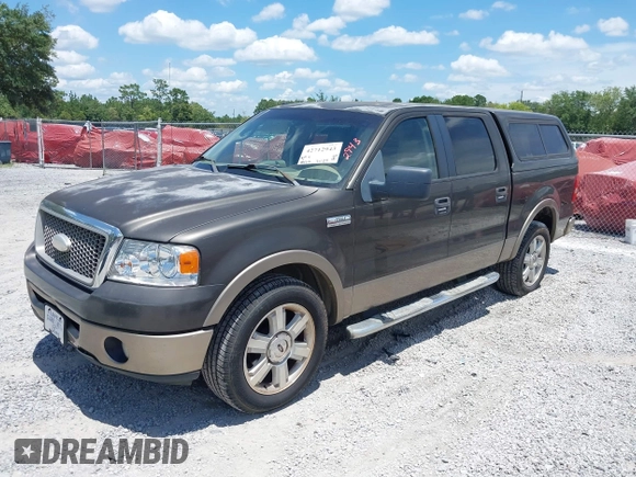 2006 Ford F-150 XLT with VIN 1FTPW12556FA21699, listed as a IAAI auction lot 42712943 with 334,241 mi miles and . Bid and sale history available at DreamBid. Image 2.