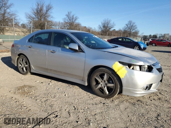 2014 Acura TSX Special Edition with VIN JH4CU2F84EC005085, listed as a Copart auction lot 85777324 with 170,851 mi miles and Salvage title. Bid and sale history available at DreamBid. Image 4.