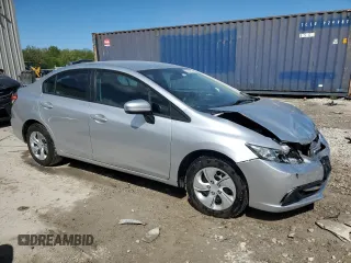 2015 Honda Civic LX z VIN 19XFB2F50FE040002, wystawiony jako Copart lot #57874295 z przebiegiem 174 697 mil mil oraz Czysty tytuł • Clean title. Historia ofert i sprzedaży dostępna na DreamBid. Obrazek 4.