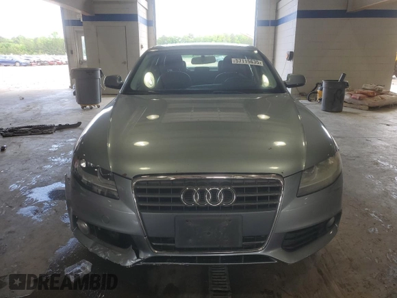 2011 Audi A4 Premium with VIN WAUAFAFLXBN046433, listed as a Copart auction lot 57115635 with 130,828 mi miles and Salvage title. Bid and sale history available at DreamBid. Image 5.