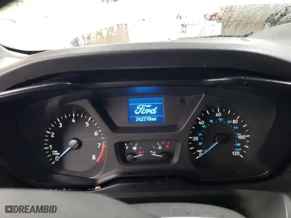 2016 Ford Transit Van with VIN 1FTYR1YM5GKA12777, listed as a Copart auction lot 82572343 with 242,270 mi miles and Salvage Title. Bid and sale history available at carsss.com. Image 9.