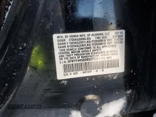 2013 Honda Pilot EX-L with VIN 5FNYF4H58DB037555, listed as a Copart auction lot 44015755 with Not Provided miles and Salvage Title. Bid and sale history available at carsss.com. Image 15.