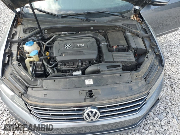 2016 Volkswagen Passat S with VIN 1VWAS7A39GC046397, listed as a Copart auction lot 51250935 with 147,657 mi miles and Salvage title. Bid and sale history available at DreamBid. Image 12.
