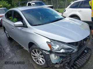 2019 Nissan Sentra S with VIN 3N1AB7AP3KY260388, listed as a IAAI auction lot 42635372 with 126,883 mi miles and . Bid and sale history available at DreamBid. Image 1.