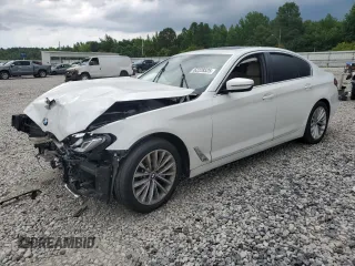 2021 BMW 5 Series 530i with VIN WBA53BH04MWX25811, listed as a Copart auction lot 62228525 with Not provided miles and Salvage title. Bid and sale history available at DreamBid. Image 1.