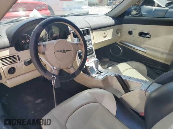 2006 Chrysler Crossfire Limited с VIN 1C3AN65L76X061832, выставлен на аукционе Copart как лот 57773895 с пробегом 107 153 миль миль и Списание • Salvage title. История ставок и продаж доступна на DreamBid. Изображение 8.