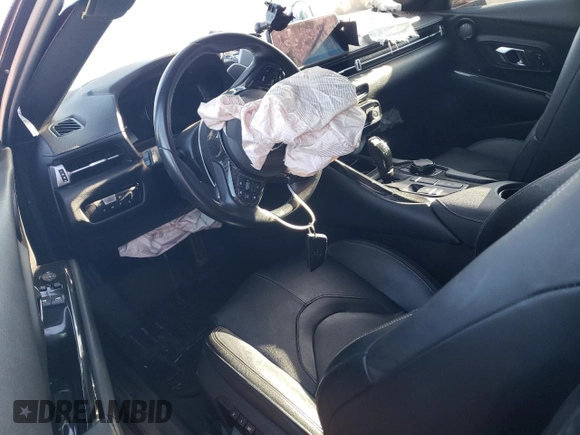 2020 Toyota Supra 3.0 with VIN WZ1DB4C09LW020670, listed as a Copart auction lot 76634174 with Not provided miles and Salvage title. Bid and sale history available at DreamBid. Image 8.