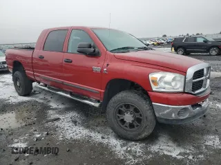 2008 Dodge Ram 3500 SXT with VIN 3D7MX39A58G134414, listed as a Copart auction lot 85731164 with 99,591 mi miles and Salvage Title. Bid and sale history available at carsss.com. Image 4.
