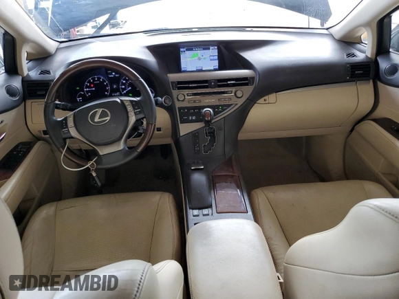 2015 Lexus RX 350 with VIN 2T2BK1BA2FC322955, listed as a Copart auction lot 58082485 with 121,533 mi miles and Salvage title. Bid and sale history available at DreamBid. Image 8.