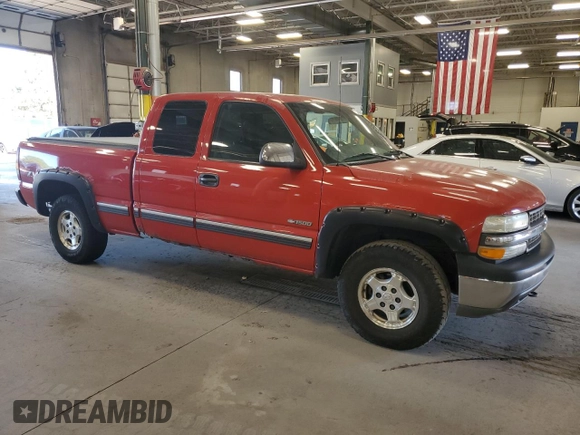 2002 Chevrolet Silverado 1500 LT with VIN 2GCEK19T021379334, listed as a Copart auction lot 55966035 with 181,314 mi miles and Clean Title. Bid and sale history available at DreamBid. Image 4.