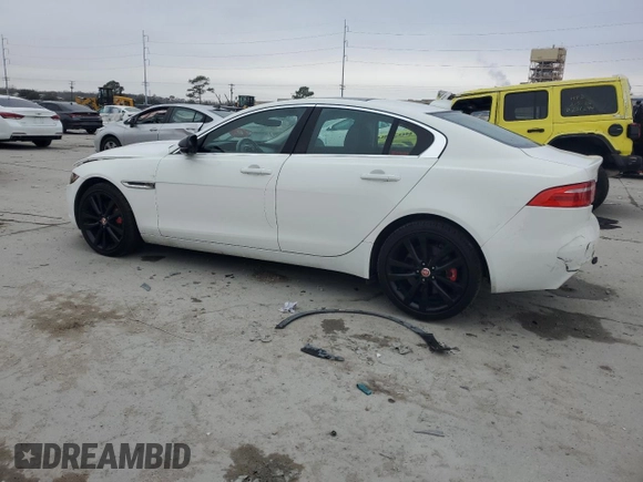 2019 Jaguar XE 25t with VIN SAJAS4FX5KCP51107, listed as a Copart auction lot 44332255 with 101,036 mi miles and Salvage Title. Bid and sale history available at carsss.com. Image 2.