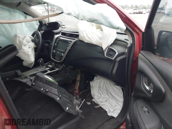 2019 Nissan Murano Platinum z VIN 5N1AZ2MJ9KN102150, wystawiony jako IAAI lot #41663185 z przebiegiem Nie podano mil oraz . Historia ofert i sprzedaży dostępna na DreamBid. Obrazek 5.