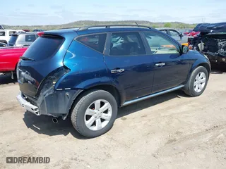 2006 Nissan Murano SL with VIN JN8AZ08T96W423677, listed as a IAAI auction lot 41932157 with 224,087 mi miles. Bid and sale history available at carsss.com. Image 4.