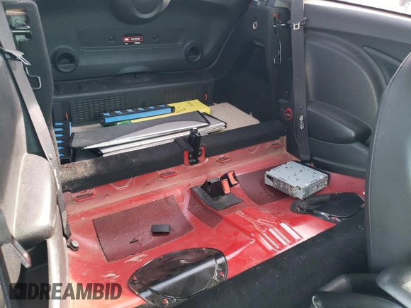 2011 MINI Hardtop with VIN WMWSU3C56BT251464, listed as a Copart auction lot 46182075 with 112,235 mi miles and Salvage Title. Bid and sale history available at DreamBid. Image 10.