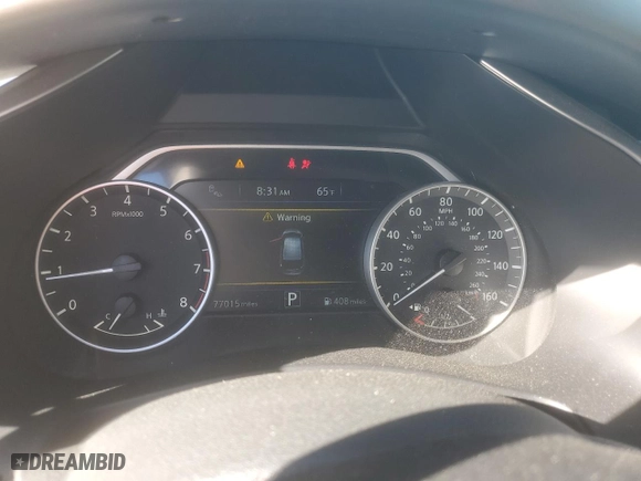 2016 Nissan Murano S with VIN 5N1AZ2MH4GN147386, listed as a Copart auction lot 49438845 with 77,015 mi miles and Salvage Title. Bid and sale history available at carsss.com. Image 9.