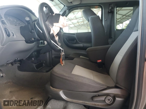 2008 Ford Ranger XL with VIN 1FTYR14DX8PB02128, listed as a Copart auction lot 70653224 with 58,637 mi miles and Salvage Title. Bid and sale history available at DreamBid. Image 7.