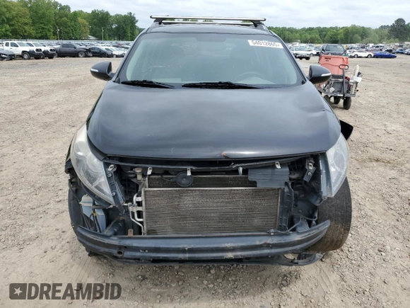 2011 Kia Sportage EX with VIN KNDPC3A2XB7108904, listed as a Copart auction lot 54012865 with 241,315 mi miles and Salvage title. Bid and sale history available at DreamBid. Image 5.