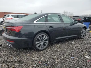 2019 Audi A6 Premium Plus with VIN WAUL2AF22KN074125, listed as a Copart auction lot 45741245 with 49,983 mi miles and Salvage Title. Bid and sale history available at carsss.com. Image 3.