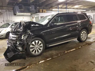 2017 Mercedes-Benz GLS 450 with VIN 4JGDF6EE2HA934539, listed as a Copart auction lot 39351704 with 52,700 mi miles and . Bid and sale history available at DreamBid. Image 1.