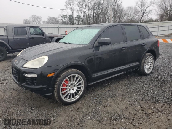 2009 Porsche Cayenne Turbo with VIN WP1AC29P69LA83418, listed as a Copart auction lot 87115384 with 129,437 mi miles and Clean Title. Bid and sale history available at carsss.com. Image 1.