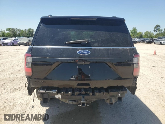 2020 Ford Expedition Max Limited with VIN 1FMJK2AT3LEA28378, listed as a Copart auction lot 52547785 with 200,084 mi miles and Salvage title. Bid and sale history available at DreamBid. Image 6.