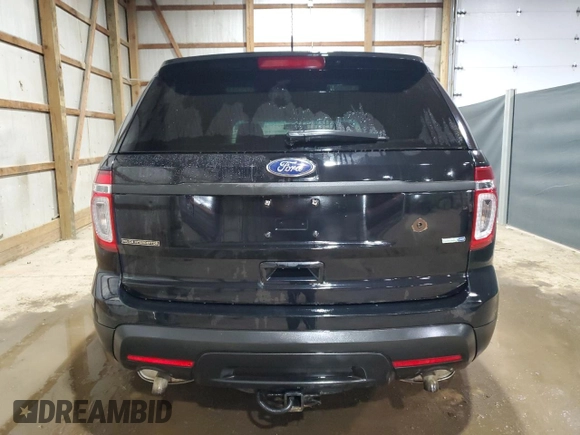 2015 Ford Utility Police Interceptor with VIN 1FM5K8AR6FGC26969, listed as a Copart auction lot 44251065 with 188,521 mi miles and Clean Title. Bid and sale history available at carsss.com. Image 6.