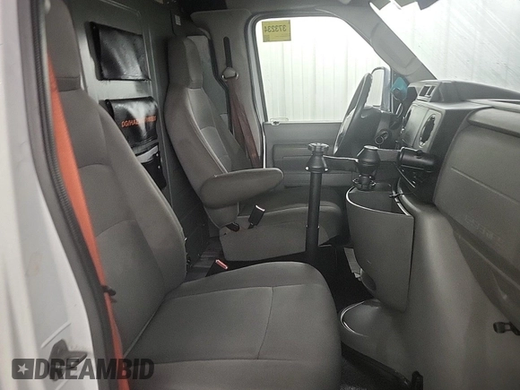 2010 Ford Econoline Cargo Commercial with VIN 1FTNE1EW1ADA90764, listed as a IAAI auction lot 42608095 with 146,335 mi miles and . Bid and sale history available at DreamBid. Image 43.