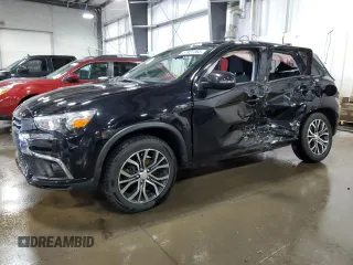 2018 Mitsubishi Outlander ES z VIN JA4AR3AU4JU018261, wystawiony jako Copart lot #51927365 z przebiegiem 43 983 mil mil oraz Szkoda całkowita • Salvage title. Historia ofert i sprzedaży dostępna na DreamBid. Obrazek 1.