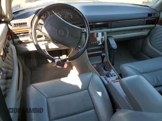 1991 Mercedes-Benz 420 with VIN WDBCA35E1MA599800, listed as a Copart auction lot 66687274 with 84,817 mi miles and Non Repairable. Bid and sale history available at carsss.com. Image 8.