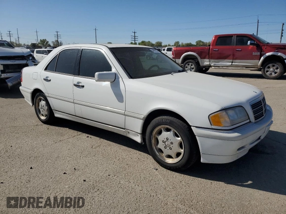 1999 Mercedes-Benz C 230/260/280/320 with VIN WDBHA24GXXA705698, listed as a Copart auction lot 54093535 with 184,453 mi miles and Clean Title. Bid and sale history available at carsss.com. Image 4.
