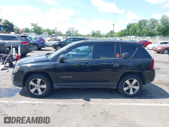 2017 Jeep Compass Latitude with VIN 1C4NJDEB0HD108725, listed as a IAAI auction lot 42820801 with 179,469 mi miles and . Bid and sale history available at DreamBid. Image 14.