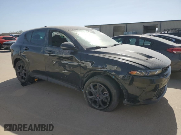 2023 Dodge Hornet GT with VIN ZACNDFAN2P3A05462, listed as a Copart auction lot 49036985 with 56,240 mi miles and Clean Title. Bid and sale history available at DreamBid. Image 4.