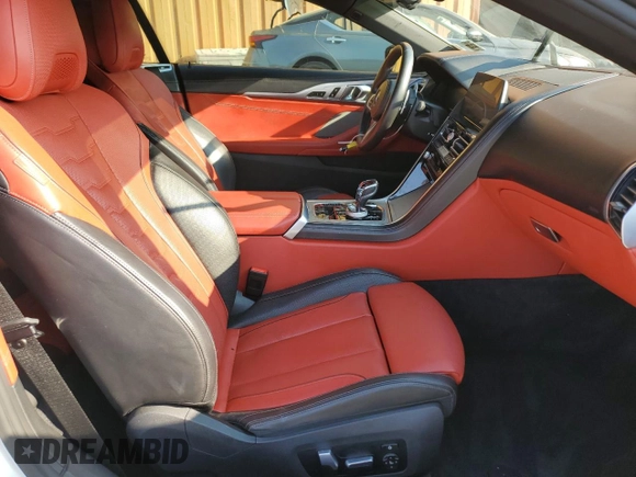 2019 BMW 8 Series M850i xDrive with VIN WBAFY4C50KBX39519, listed as a Copart auction lot 67675394 with 37,900 mi miles and Salvage title. Bid and sale history available at DreamBid. Image 10.