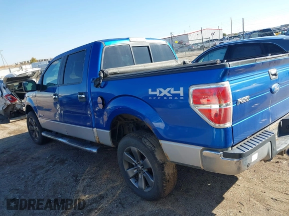 2011 Ford F-150 XLT with VIN 1FTFW1ET1BFC56942, listed as a IAAI auction lot 40717244 with 122,981 mi miles. Bid and sale history available at carsss.com. Image 14.
