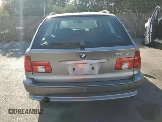 2002 BMW 5 Series 525iAT with VIN WBADS434X2GE10428, listed as a Copart auction lot 78684644 with 183,737 mi miles and Salvage Title. Bid and sale history available at carsss.com. Image 6.