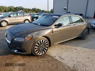 2020 Lincoln Continental Black Label with VIN 1LN6L9BC5L5604238, listed as a Copart auction lot 60297523 with 20,511 mi miles. Bid and sale history available at carsss.com. Image 1.