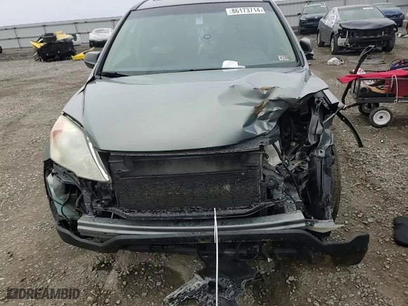 2010 Honda CR-V EX with VIN 5J6RE4H53AL000018, listed as a Copart auction lot 86173714 with 0 mi miles and Salvage Title. Bid and sale history available at carsss.com. Image 11.