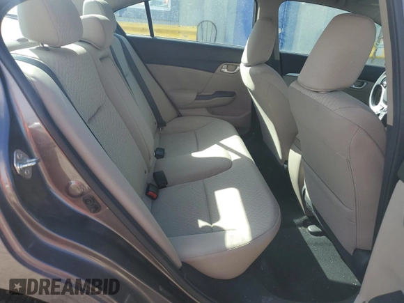 2015 Honda Civic EX with VIN 2HGFB2F80FH526907, listed as a Copart auction lot 46945025 with 78,764 mi miles and Salvage Title. Bid and sale history available at DreamBid. Image 10.