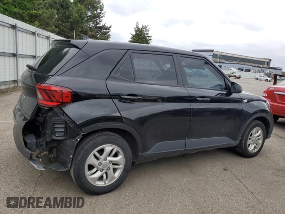 2022 Hyundai Venue SE z VIN KMHRB8A31NU192646, wystawiony jako Copart lot #57882115 z przebiegiem 64 683 mil mil oraz Szkoda całkowita • Salvage title. Historia ofert i sprzedaży dostępna na DreamBid. Obrazek 3.
