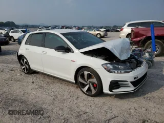 2021 Volkswagen Golf GTI S with VIN 3VW6T7AU1MM002268, listed as a Copart auction lot 60218743 with 32,837 mi miles. Bid and sale history available at carsss.com. Image 4.