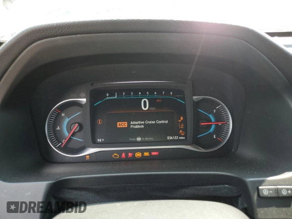 2020 Honda Pilot Touring 8-Passenger with VIN 5FNYF5H95LB021658, listed as a Copart auction lot 58878594 with 36,122 mi miles and Salvage Title. Bid and sale history available at DreamBid. Image 9.