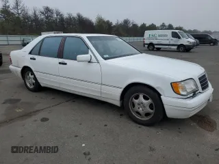 1999 Mercedes-Benz S 320/430/500 with VIN WDBGA33G0XA420334, listed as a Copart auction lot 55602345 with 239,693 mi miles and Clean Title. Bid and sale history available at DreamBid. Image 4.