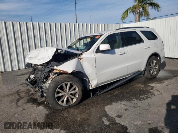 2016 Dodge Durango Limited with VIN 1C4RDHDG5GC308114, listed as a Copart auction lot 60477925 with 126,927 mi miles and Clean title. Bid and sale history available at DreamBid. Image 1.