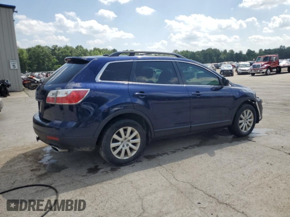 2010 Mazda CX-9 Touring with VIN JM3TB3MV1A0223039, listed as a Copart auction lot 62138735 with 169,257 mi miles and Salvage title. Bid and sale history available at DreamBid. Image 3.