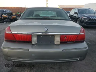 2001 Mercury Grand Marquis LS with VIN 2MEFM75W91X629780, listed as a Copart auction lot 82854204 with Not Provided miles and Clean Title. Bid and sale history available at DreamBid. Image 6.