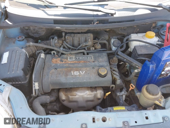 2007 Chevrolet Aveo LS with VIN KL1TD56667B122930, listed as a IAAI auction lot 42802302 with 97,365 mi miles and . Bid and sale history available at DreamBid. Image 10.