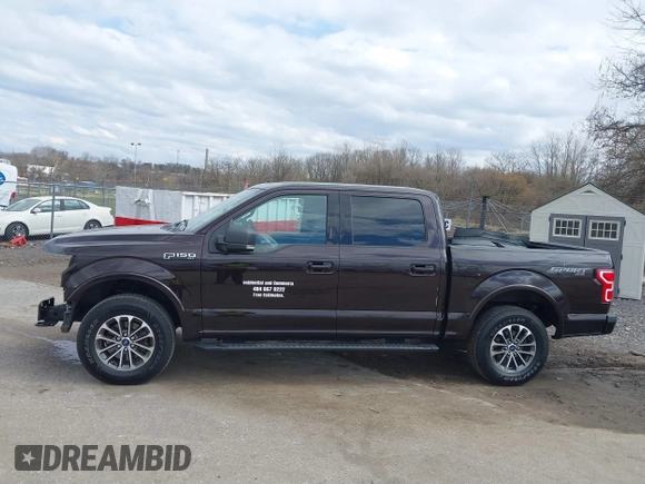 2018 Ford F-150 XL with VIN 1FTEW1EP8JFC97470, listed as a IAAI auction lot 41883205 with 73,888 mi miles. Bid and sale history available at carsss.com. Image 14.