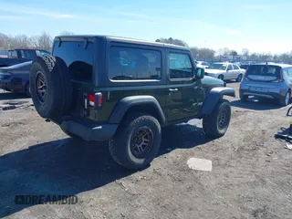 2021 Jeep Wrangler 80th Anniversary with VIN 1C4HJXAG4MW647038, listed as a IAAI auction lot 41580575 with 19,051 mi miles and . Bid and sale history available at DreamBid. Image 4.